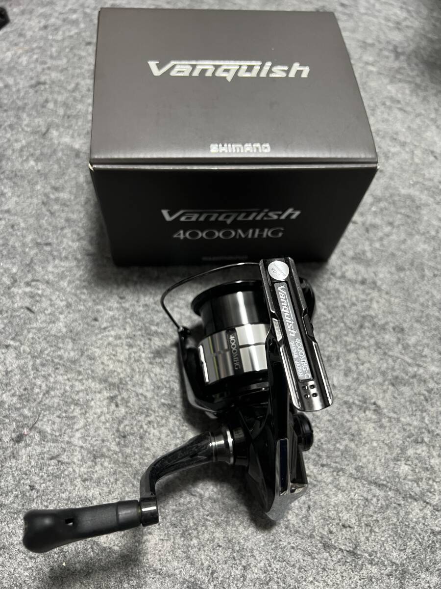 【中古1円より格安】シマノ 23ヴァンキッシュ 4000MHG フラットフィッシュ、サーフヒラメ、ショアジギング、オフショアなど拍卖
