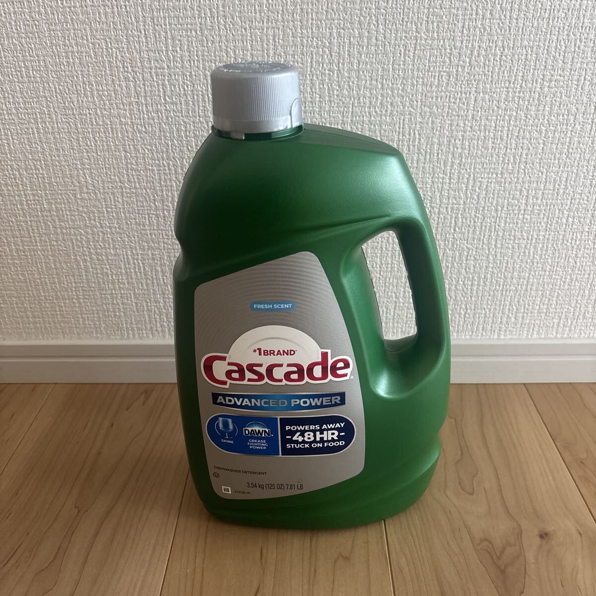 未使用 Cascade ADVANCED POWER 食器洗い機用洗剤 3.54kg FRESH SCENT拍卖
