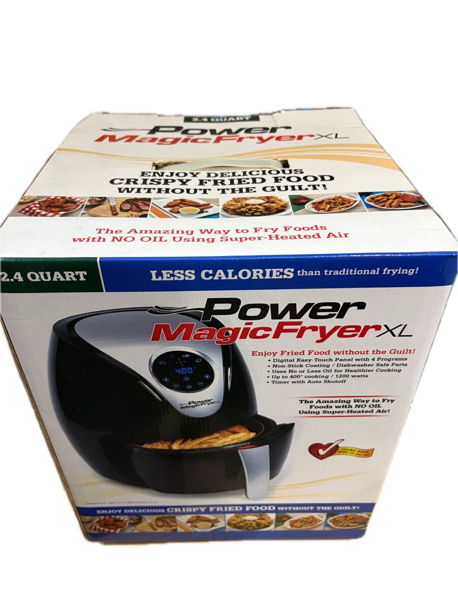 Power Magic Fryer XL ノンフライヤー & LIVCETRA 電気圧力鍋 LPC-T20/W拍卖