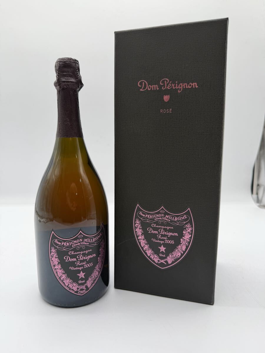 × Dom Perignon Rose Vintage 2005 ドンペリニヨン ロゼ ヴィンテージ 750ml シャンパン 辛口 箱付き 未開栓 古酒拍卖