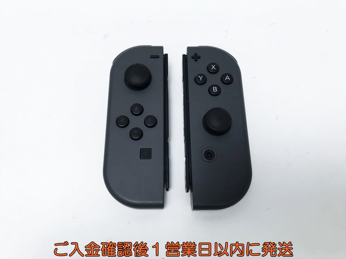 【1円】任天堂 純正 Nintendo Switch Joy-Con 左右 L R グレー 動作確認済 スイッチ ジョイコン M01-365im/F3拍卖
