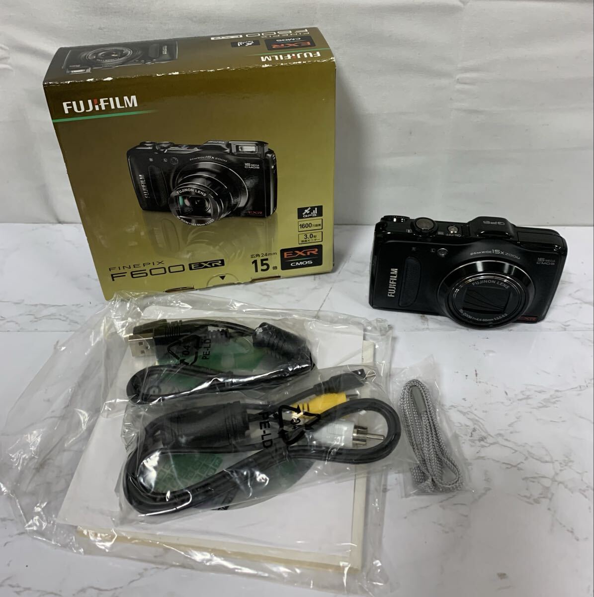 190【稼動品】 FUJIFILM FinePix F600 EXR デジタルカメラ 初期化済み 1円〜拍卖
