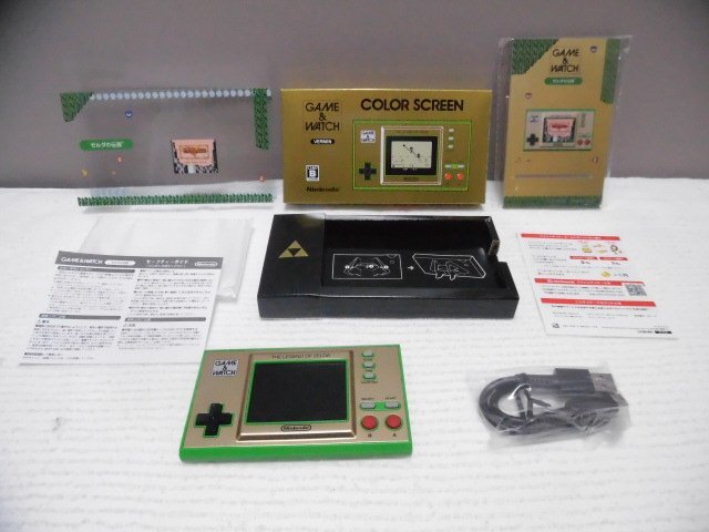 G13/動作品/美品【任天堂 Nintendo GAME&WATCH ゼルダの伝説★Amazon限定特典「アクリルスマホスタンド」付き】ゲームウォッチ拍卖