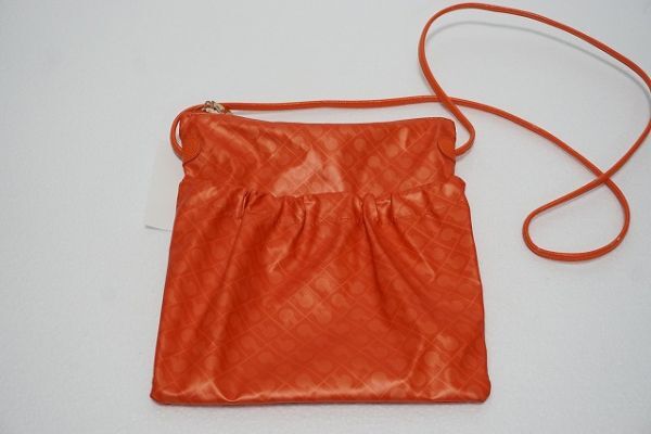 GHERARDINI ゲラルディーニ ソフティ ショルダーバッグ オレンジ 斜め掛け イタリア製 【991592】拍卖