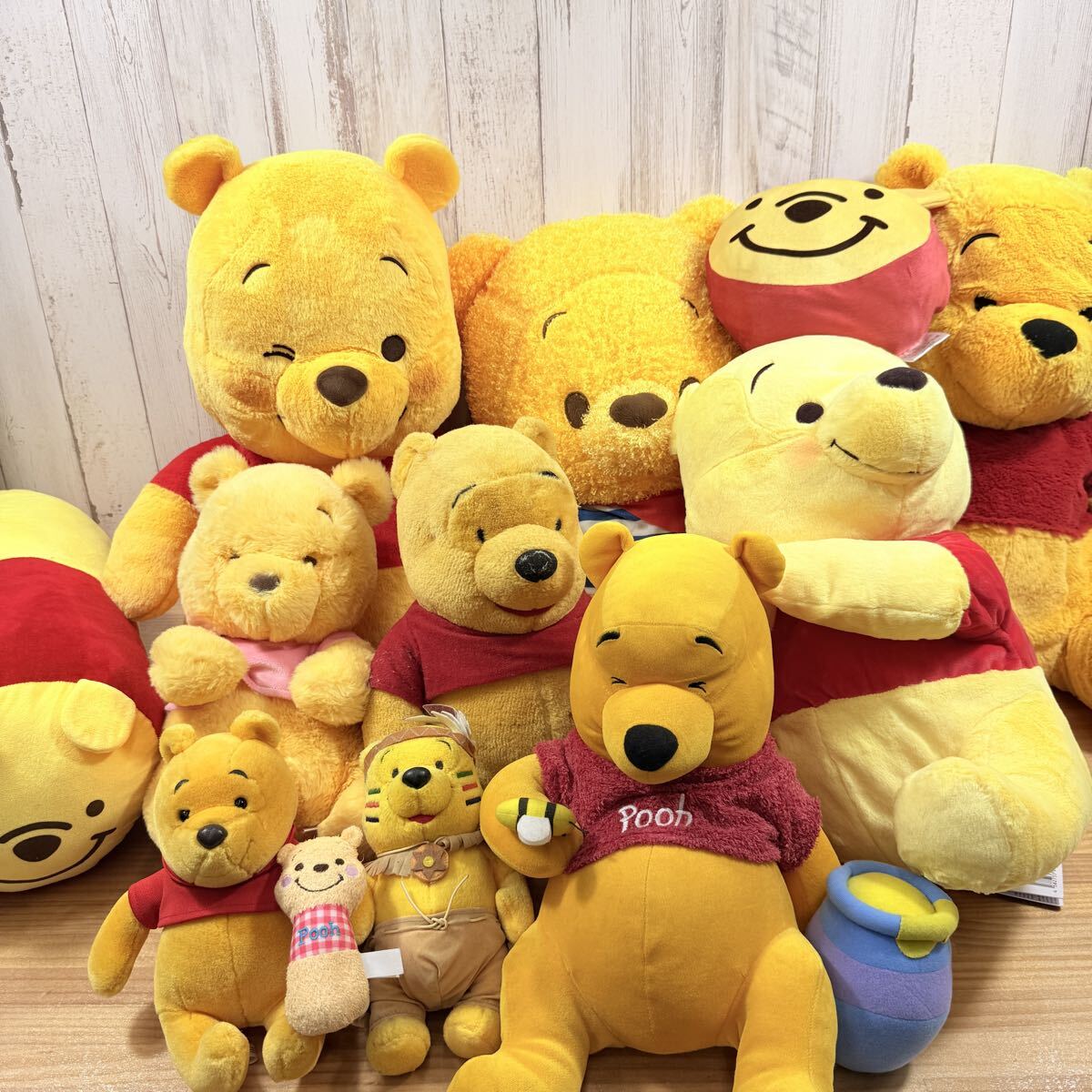 ☆ SA-0606か160 くまのプーさん ぬいぐるみ ディズニー プーさん マスコット ミニ BIG Disney キャラクター プーさん まとめ ☆ 拍卖