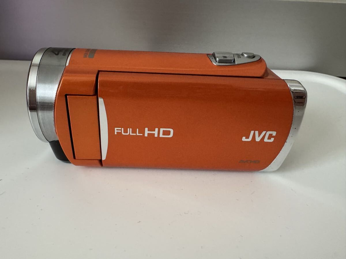 JVC Everio FULL HD デジタルビデオカメラ オレンジ GZ-E117-D エブリオ拍卖