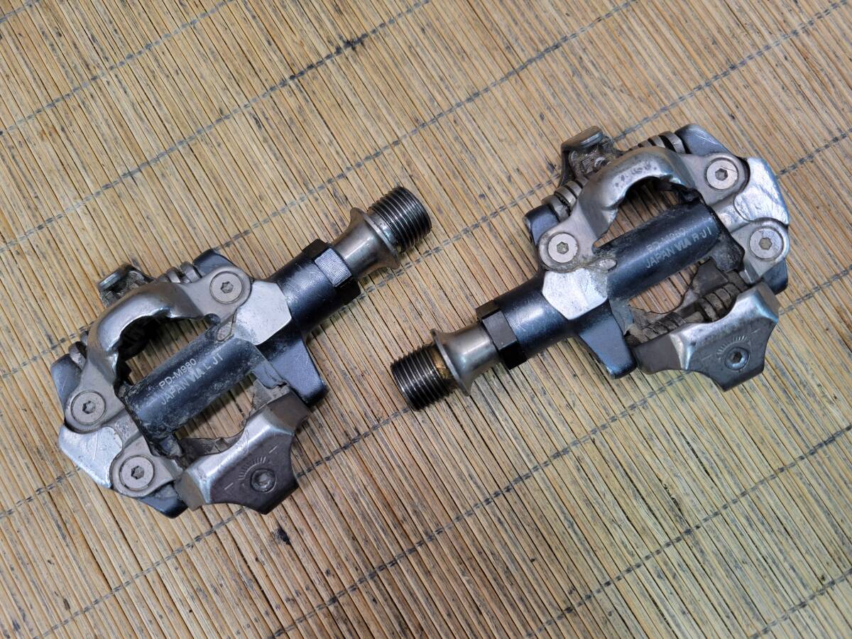 ■ 1円スタート!! SHIMANO PD-M980 XTR シマノ ビンディングペダル ロード クロス 同梱発送承中!! 拍卖