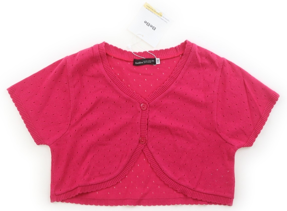 べべ BeBe カーディガン 130サイズ 女の子 子供服 ベビー服 キッズ拍卖