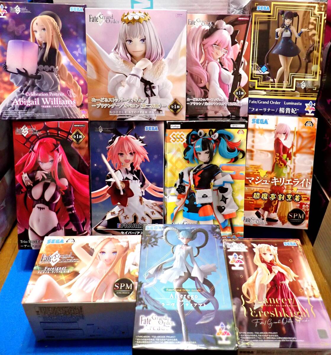 Fate SPM Luminasta FiGURiZM SSS Trio-Try-iT ぬーどる 楊貴妃 エレシュキガル ティアマト アビゲイル アストルフォ コヤンスカヤ マシュ拍卖