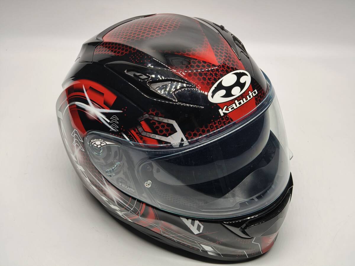OGK KABUTO オージーケー カブト KAMUI 3 ESTELA カムイ3 エステラ フルフェイスヘルメット Mサイズ拍卖