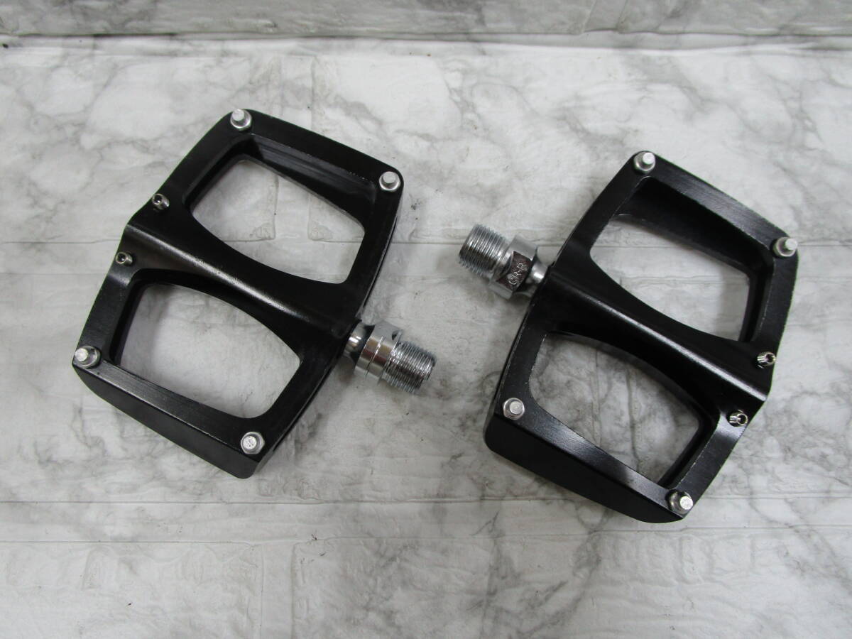W.26.F.15 TO ☆ フラットペダル GIZA PRODUCTS REX-02 ブラック ペア USED ☆拍卖