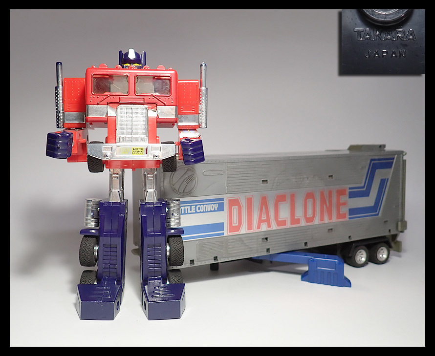 【海蛍】旧タカラ ダイアクロン カーロボット移動基地 バトルコンボイ トランスフォーマー サイバトロン 当時物拍卖