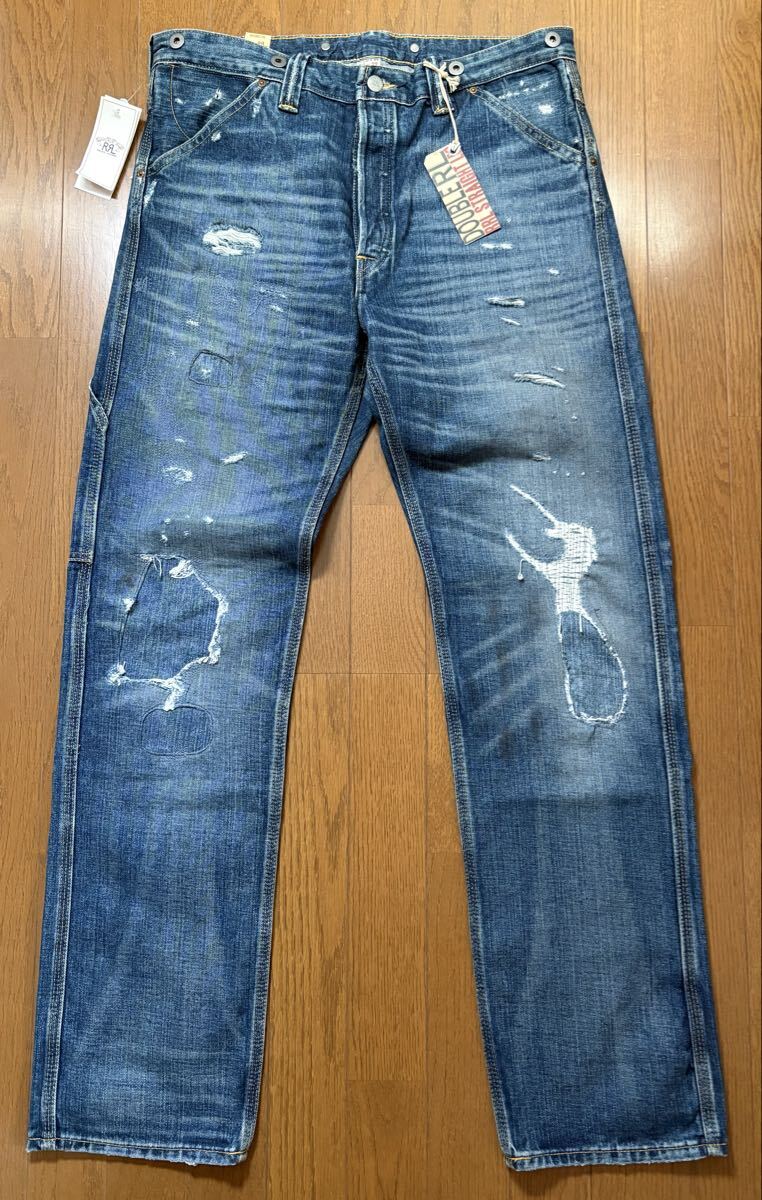 新品未使用W33×L32!RRL BRAYTON STRAIGHT LEG CARPENTER PANTS 拍卖