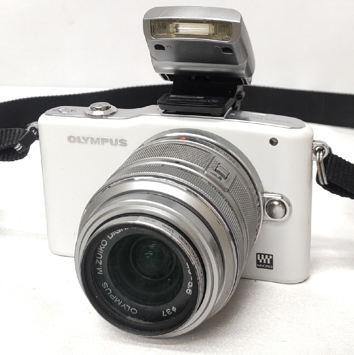 OLYMPUS オリンパス PEN Mini E-PM1 ミラーレス一眼カメラ M.ZUIKO DIGITAL 14-42mm 1:3.5-5.6 レンズ拍卖