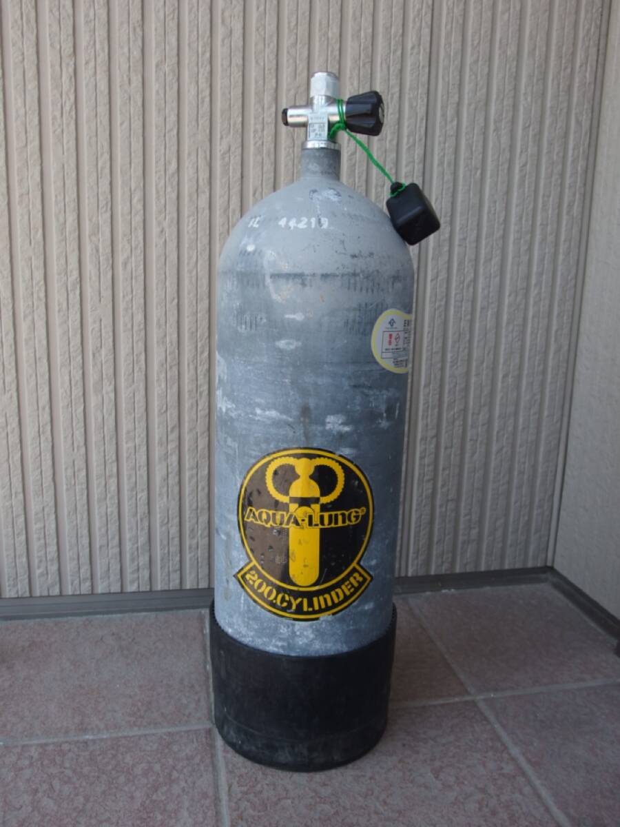 【2026年4月耐圧検査合格】12.1L スクーバ スチール タンク 空気 ボンベ 1L 44219 スキューバ拍卖