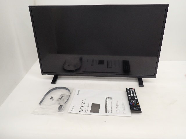 【良品】TOSHIBA 東芝 ハイビジョン液晶テレビ REGZA 32S24 32型 2023年製 説明書/リモコン付 配送/来店引取可 ∽ 76061-5拍卖