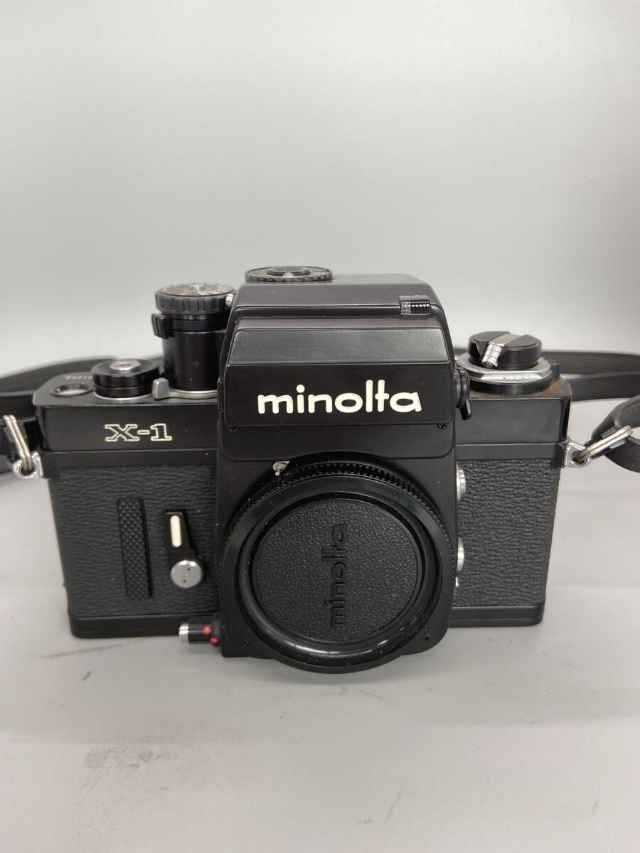 W061621② 1円〜 MINOLTA ミノルタ フィルムカメラ X-1 Minolta MD W.ROKKOR 28mm f/2.8 レンズ拍卖