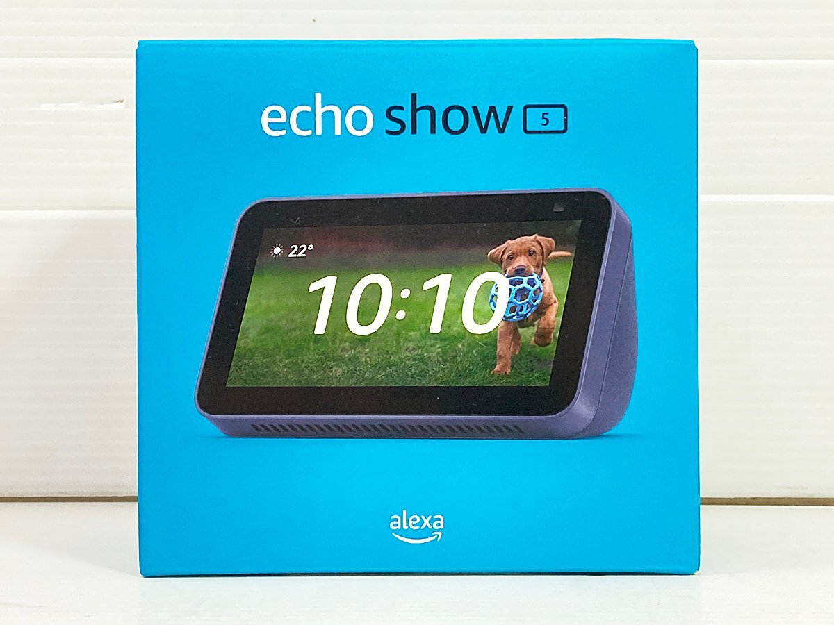 ∞ 未開封 Amazon Echo Show 5 第2世代 チャコール 5.5インチ スマートディスプレイ with Alexa アマゾン エコーショー アレクサ □H8拍卖