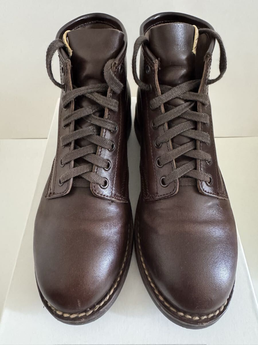 24SS BRIGADIER BOOTS-FOLK DK.BROWN M9.5 0124102002015 visvim BRIGADIER拍卖