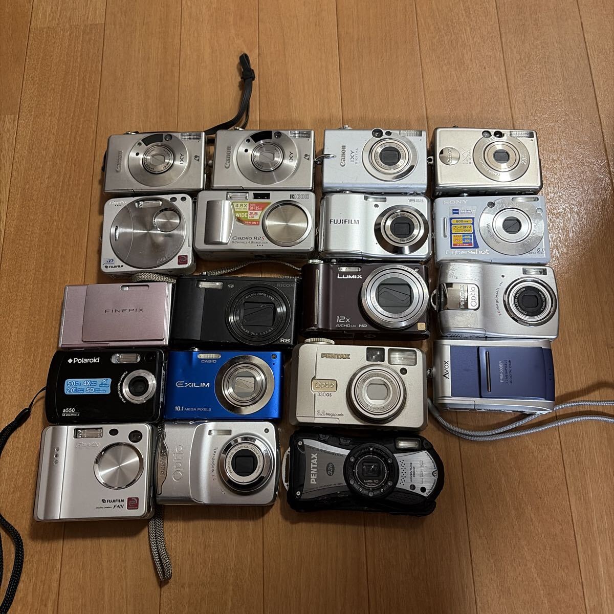 【1円スタート!】コンパクトデジタルカメラ19台まとめ拍卖
