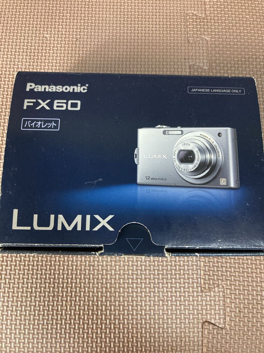 1円 Panasonic LUMIX ルミックス コンパクトデジタルカメラ DMC-FX60 ピンク 通電確認済み 現状品拍卖