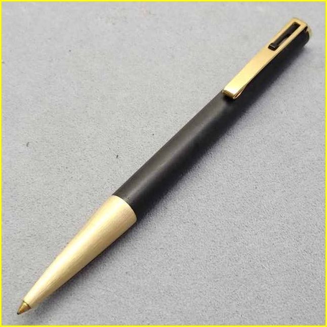 【ボールペン/美品】 MONTBLANC モンブラン 784 ハンマートリガー式 ボールペン マットブラック×ゴールド色/ドイツ製/海外発送OK ★★拍卖