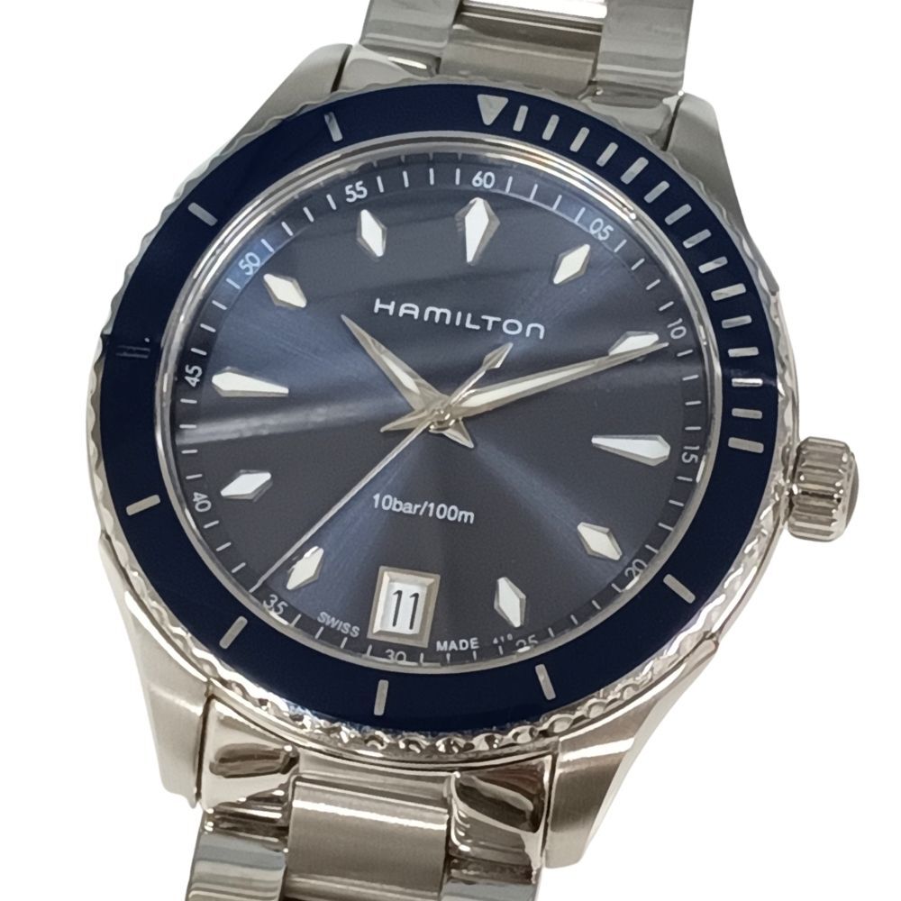 HAMILTON ハミルトン H374511 ジャズマスター シービュー クォーツ メンズ 腕時計 正規品 / C1155拍卖