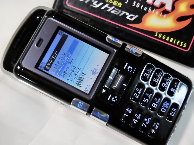 ジャンク docomo ムーバ SO213i premini プレミニ ブラック 動作品 箱付 超小型携帯 充電器難あり拍卖
