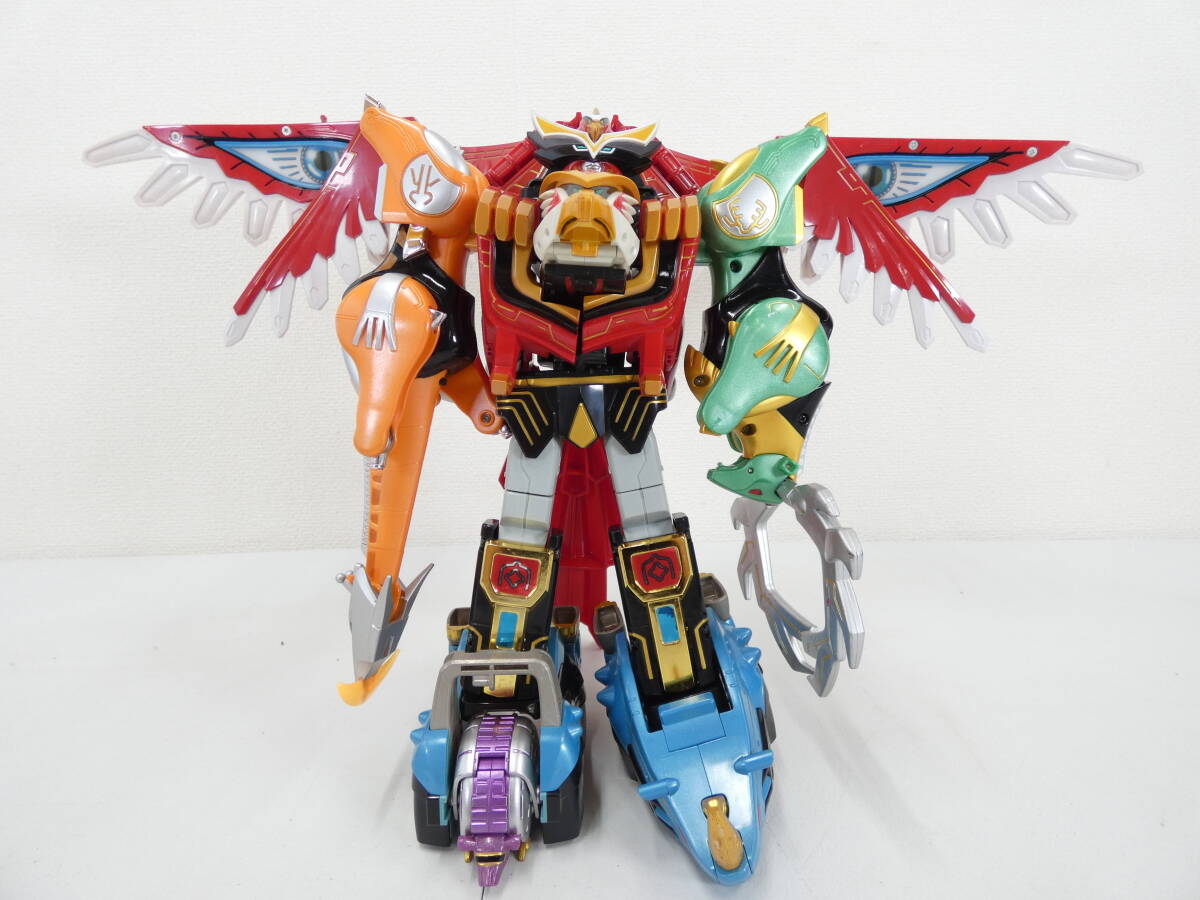 【Y8/ウウA】百獣戦隊ガオレンジャー DXガオイカロス DX百獣合体 フィギュア 現状拍卖