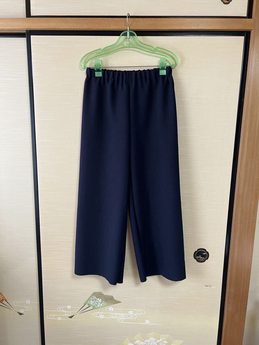 ☆ハンドメイド スッキリ見のワイドパンツ☆拍卖