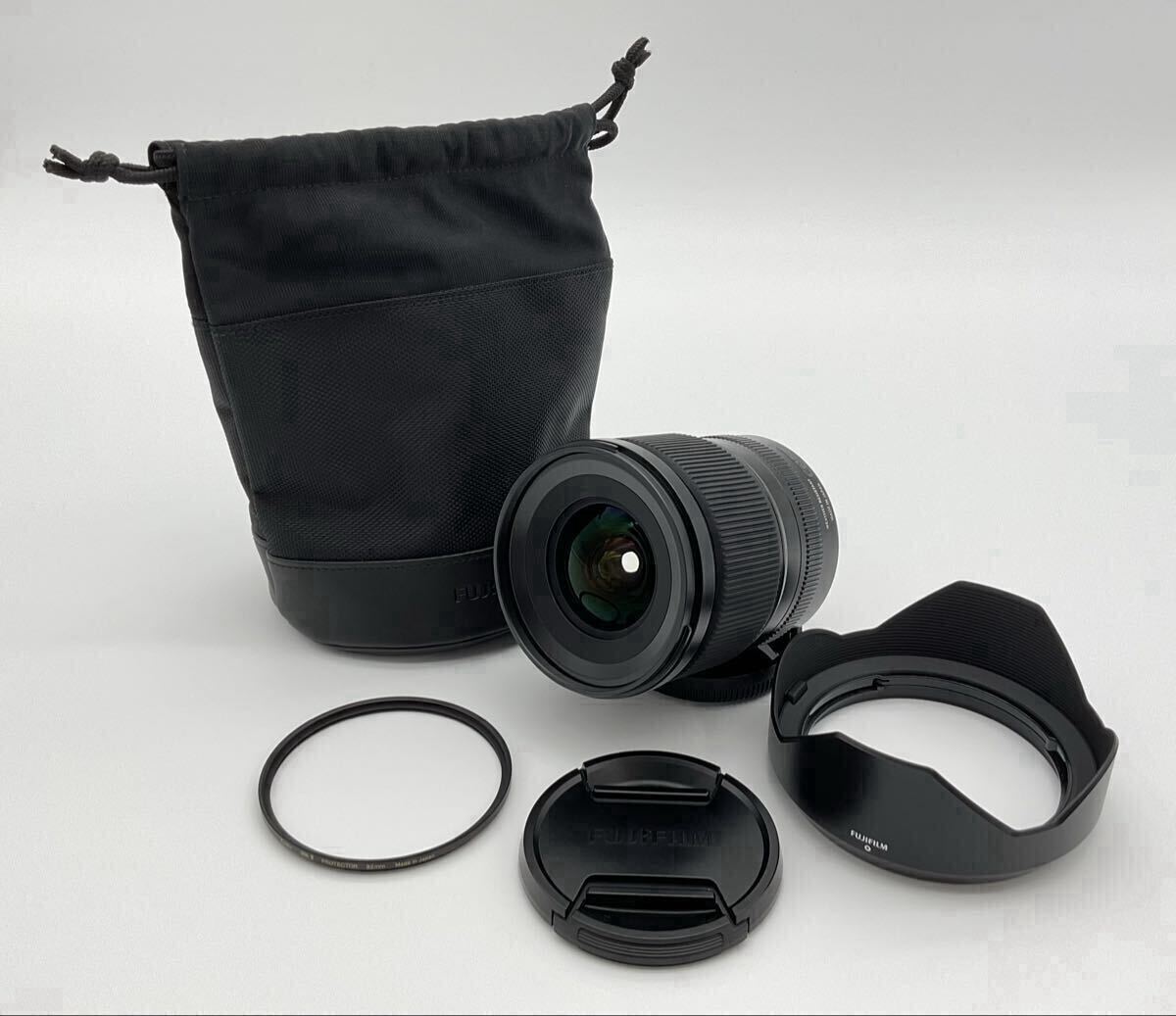 ② 動作未確認 FUJIFILM 富士フィルム FUJINON GF LENS 23mm 1:4 R LM WR 一眼レフ用カメラレンズ / レンズフード フィルター ケース拍卖