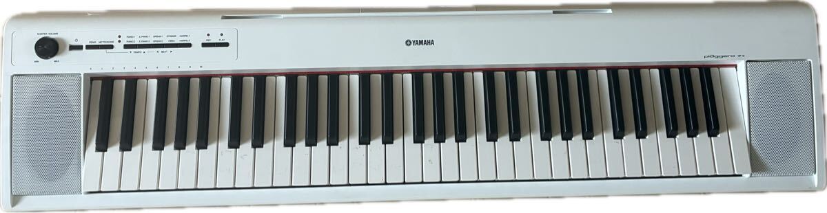YAMAHA PIAGGERO NP-12 WH 電子ピアノ 電子キーボード ヤマハ '17年製拍卖
