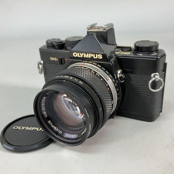 O2-189 オリンパス/OLYMPUS 一眼レフ フィルムカメラ OM-2N ブラックモデル OM-System Zuiko MC Auto-S 50mm f1.4 made in Japan拍卖