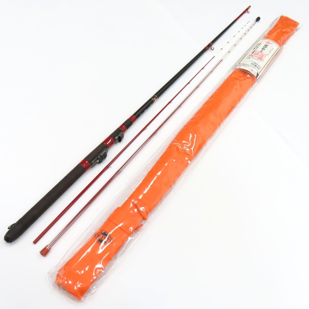 208493★1円スタート★SAKURA 未使用品 サクラ高級釣竿製造所 櫻井釣漁具 櫻伊勢シリーズ 櫻伊勢6号 チヌ ロッド 釣竿 釣り フィッシング拍卖