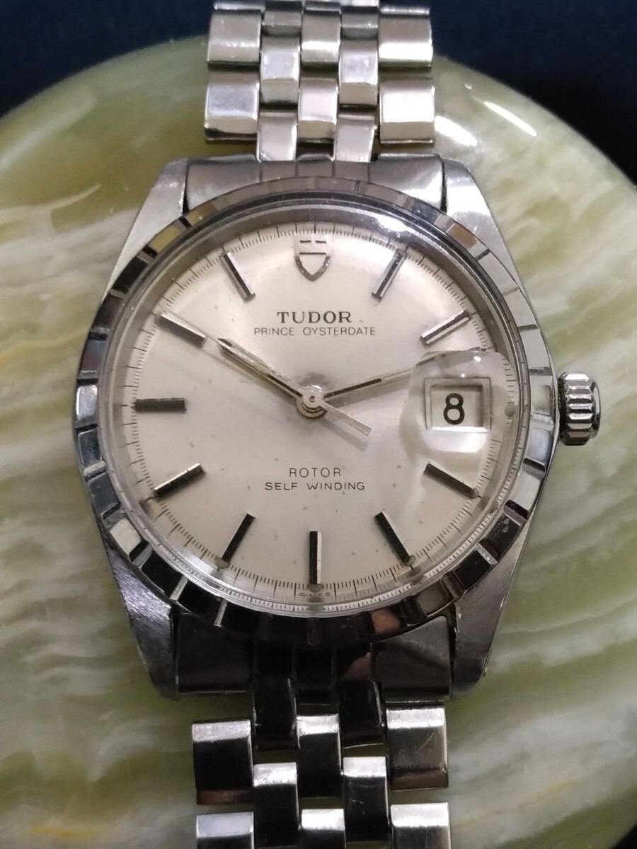 TUDORチュードル プリンスオイスターデイトメンズ腕時計 OH済み稼働品拍卖