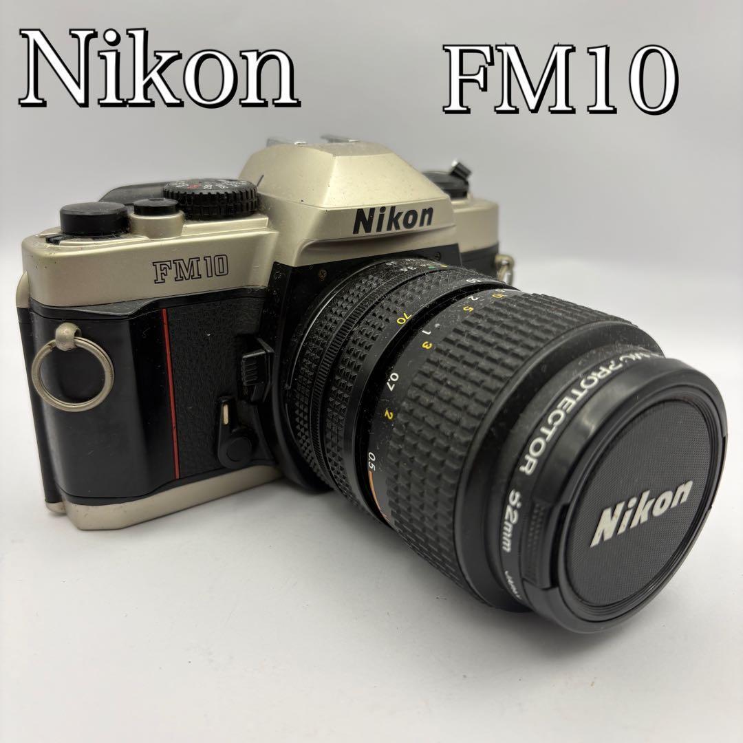 【中古良品】Nikon FM10 フィルム一眼レフカメラ拍卖