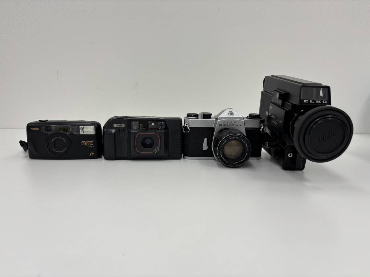 【J03】KodakADVANTIX4100ix RICOH PENTAX SL レンズ破損 ELMOSUPER 311 8ミリフィルム カメラ おまとめ5点 中古品 現状品拍卖