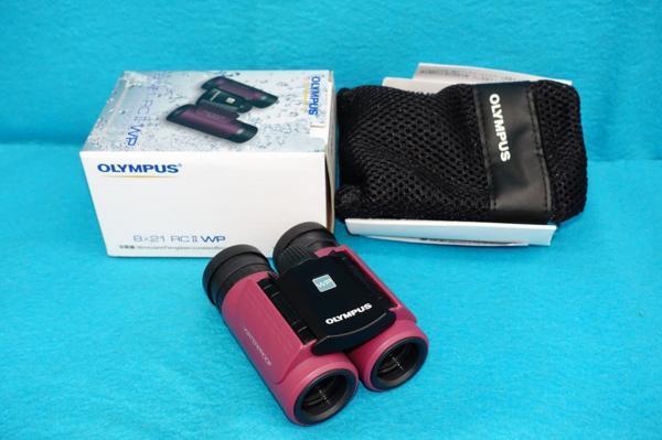 ★★ オリンパス 防水双眼鏡 8倍x21 RC2 WP マゼンタ(新品) ★★拍卖
