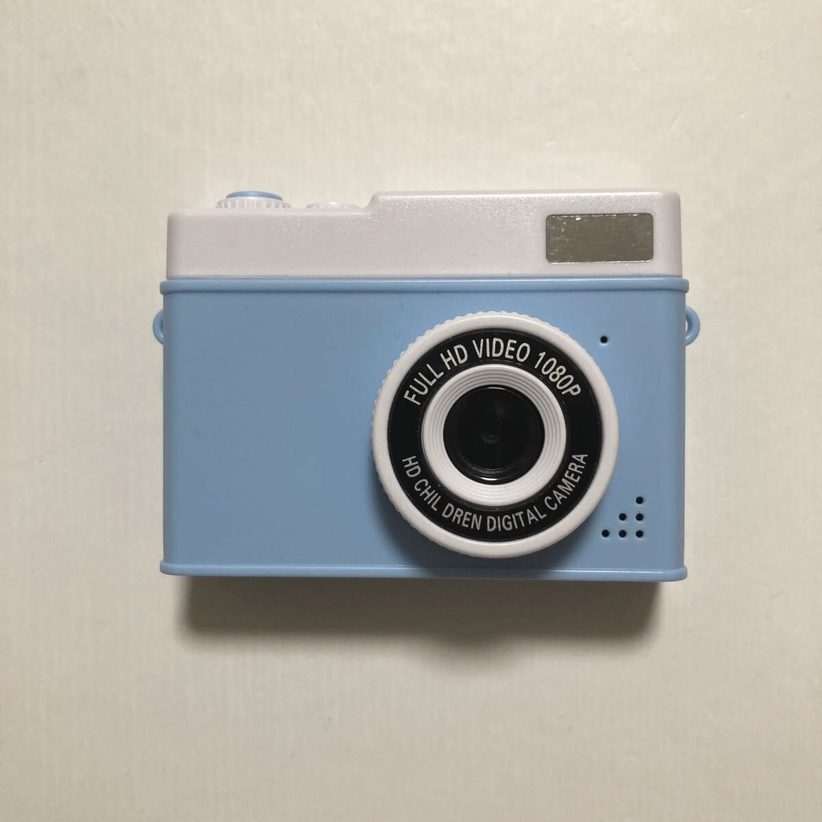 キッズカメラ ブルー トイカメラ デジカメ 子供用カメラ 水色 天使界隈 y2k プライズ タイプC SDカード microSD 動作確認済み拍卖