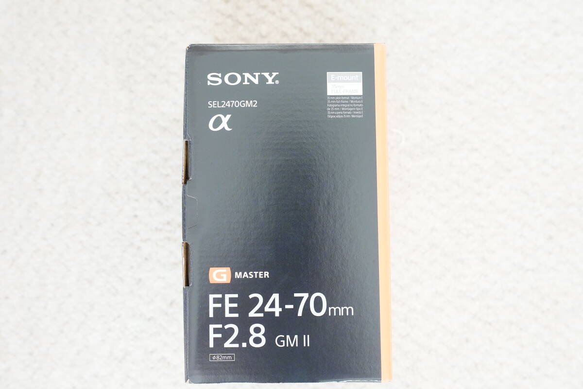 新品未使用 SONY SEL2470GM2 FE 24-70mm F2.8 GM IIズームレンズ カメラ ソニー拍卖