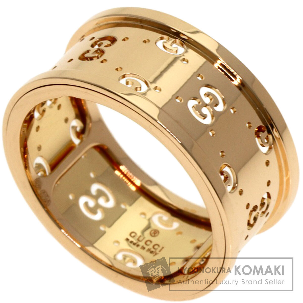 GUCCI グッチ アイコン トワール #16 リング・指輪 K18ピンクゴールド レディース 中古拍卖