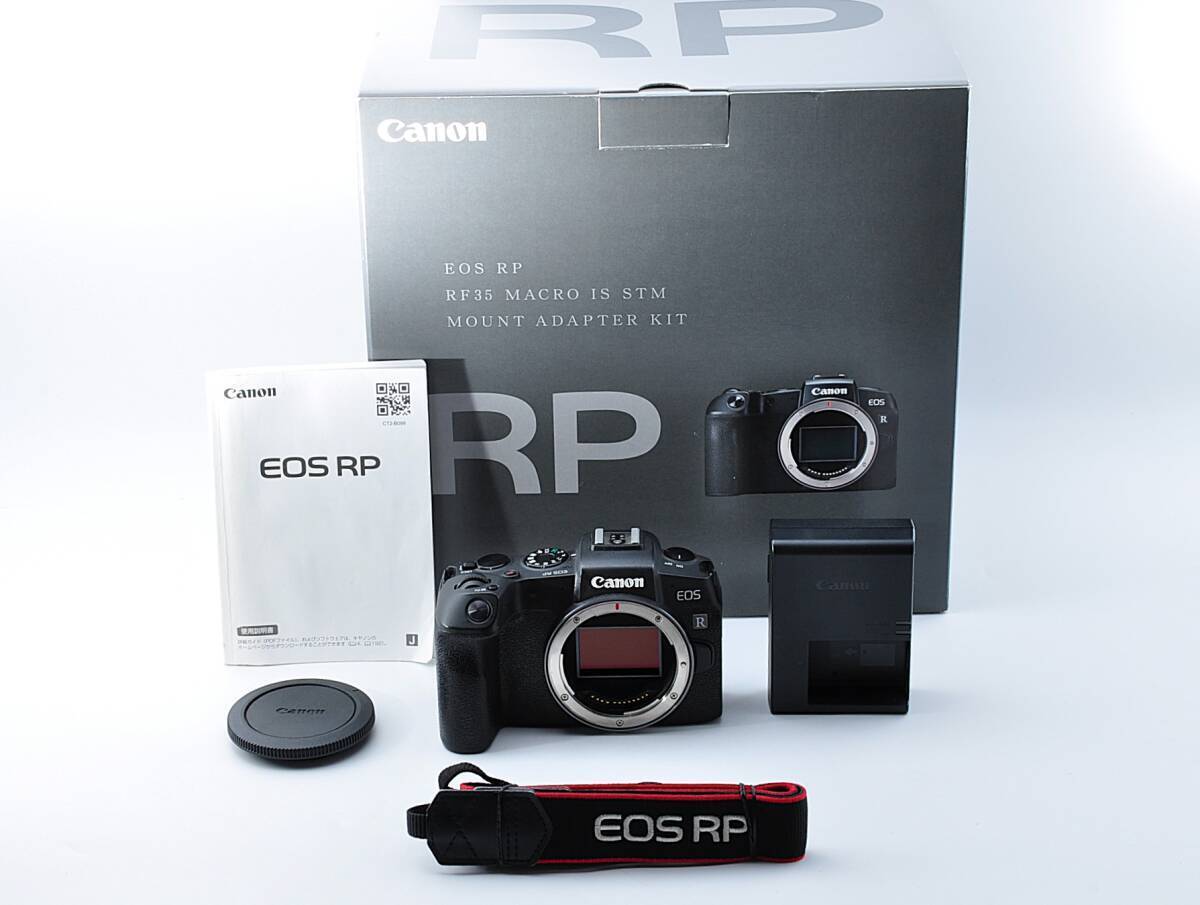 【外観良好】6月初旬特選 Canon EOS RP ミラーレス 一眼カメラ ボディ RFマウント キヤノン#1543.50拍卖