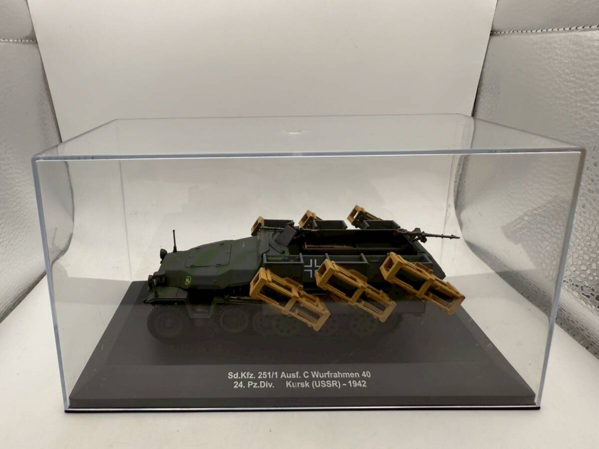 ★1円出品★Sd.Kfz.251/1 Ausf.C Wurfrahmen 40 24.Pz.Div Kursk(USSR)-1942 ヴルフラーメン40搭載型 第24戦車師団所属車両 ミニカー拍卖
