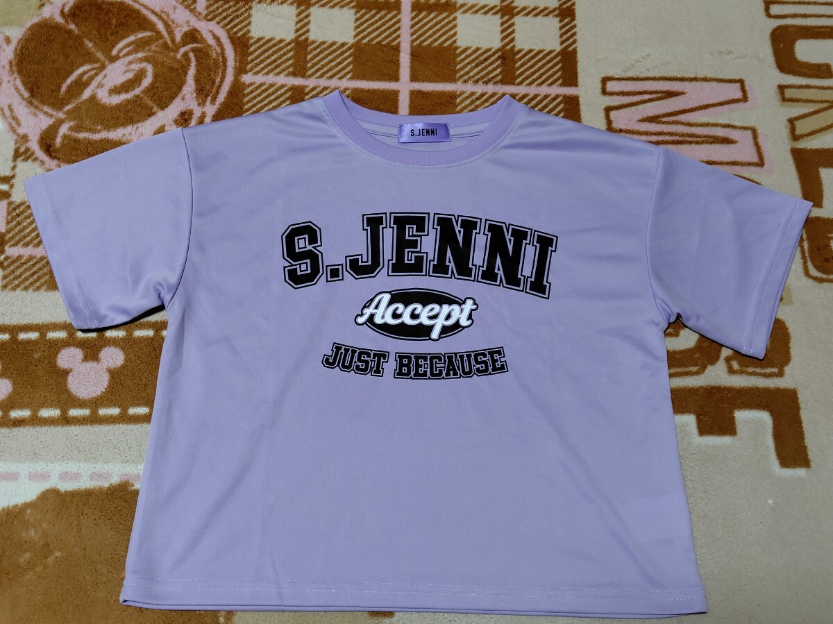 S.JENNI半袖カットソー150ショート丈拍卖