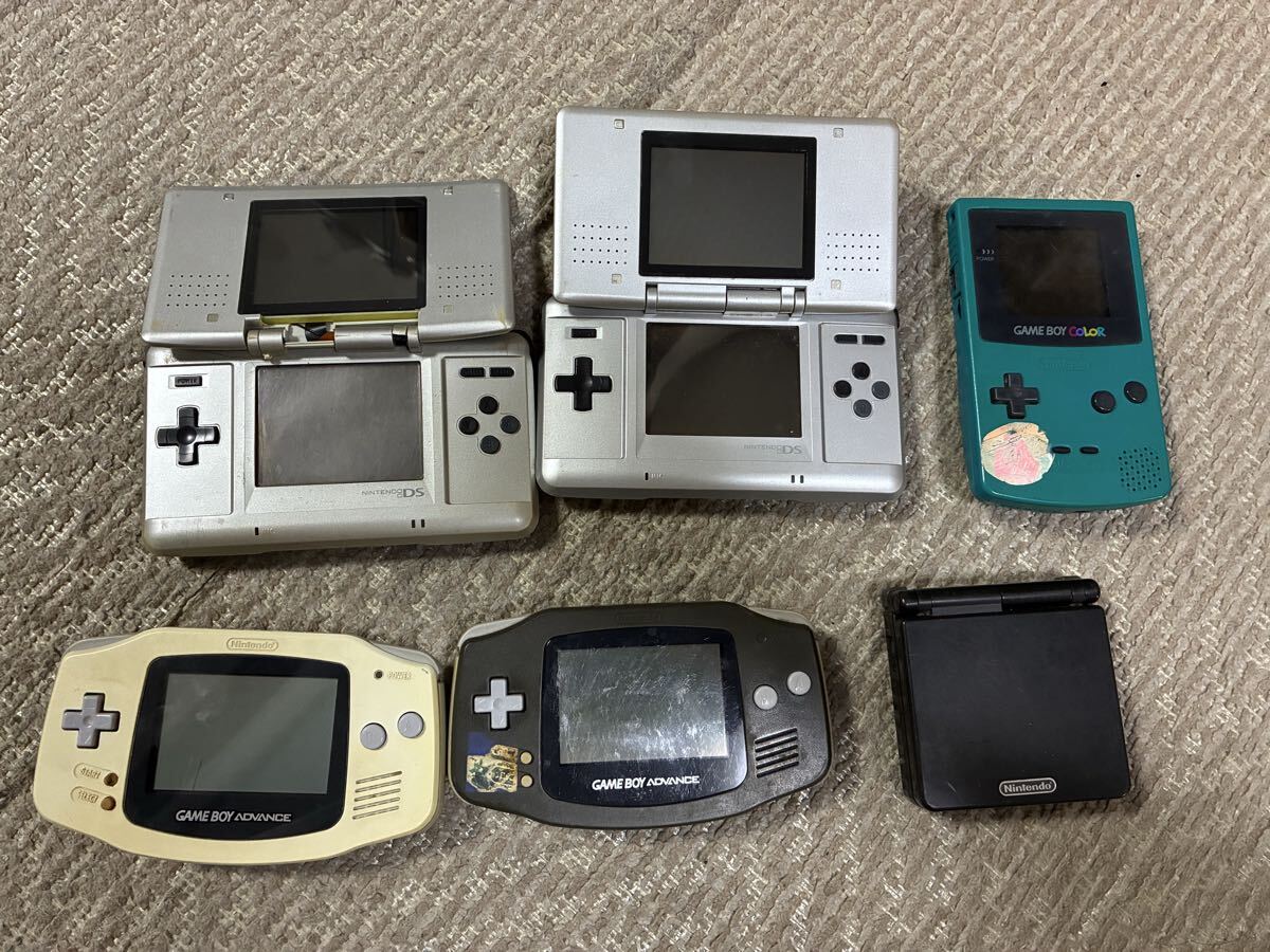 ゲームボーイカラー ゲームボーイアドバンス GBASP など まとめ売り拍卖