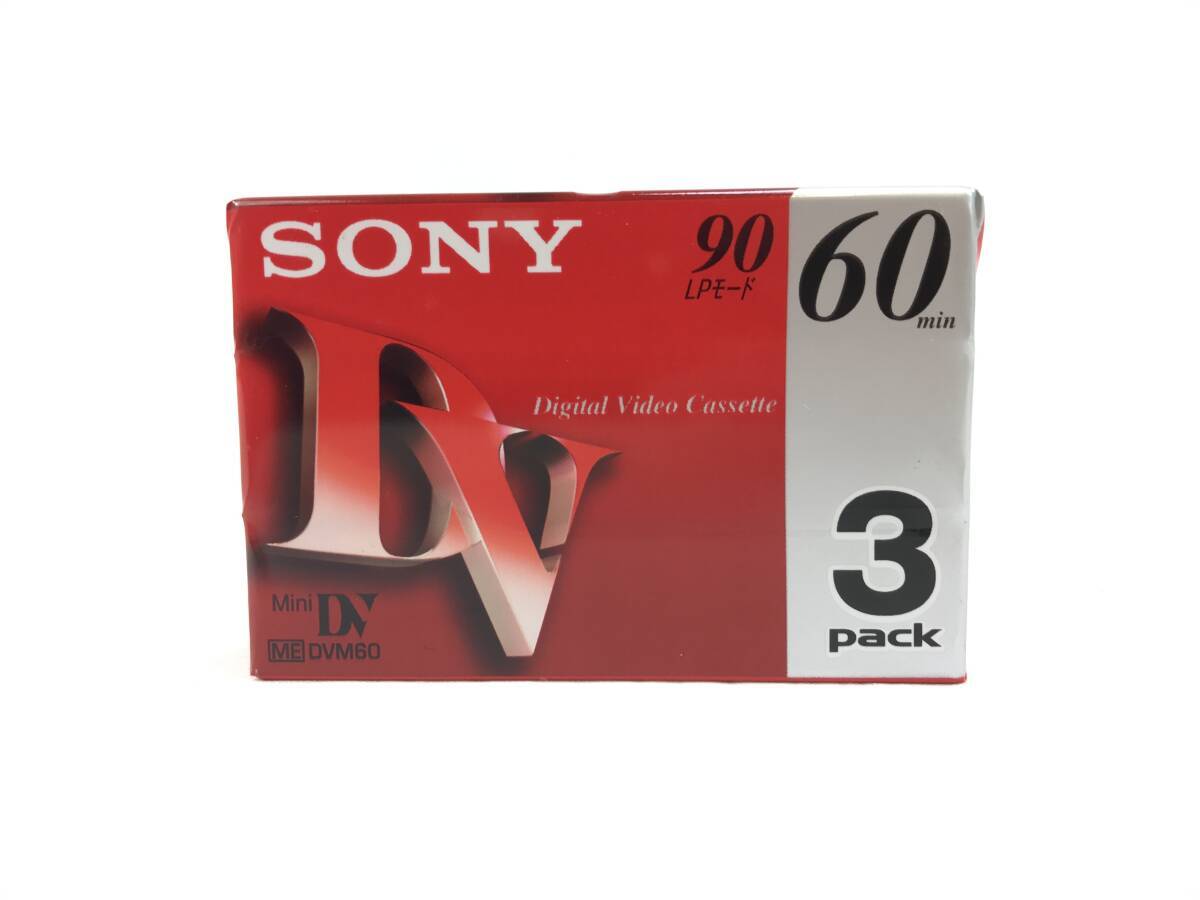 【未開封】SONY/ソニー ミニDVカセット 3DVM60R3 3パック Digital Video Cassette ミニデジタルビデオカセット #235713-1拍卖