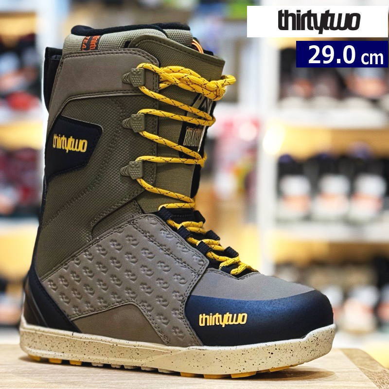メンズ スノーボードブーツ 25-26 THIRTYTWO LASHED BRADSHAW カラー:OLIVE BLACK 29cm サーティーツー ブラッドショー 型落ち 日本正規品拍卖