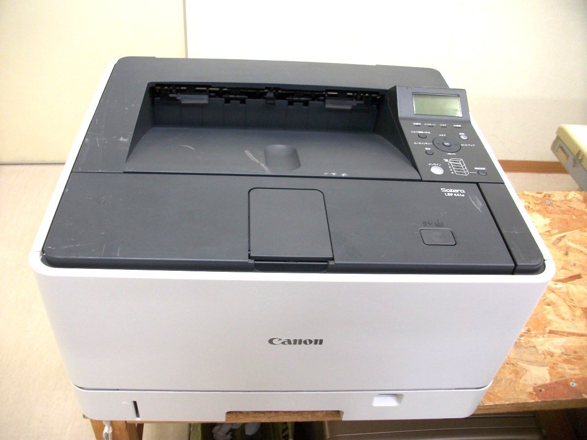 ★ 中古レーザープリンタ / Canon LBP441e / 印字枚数:17,542枚 / トナーなし ★拍卖