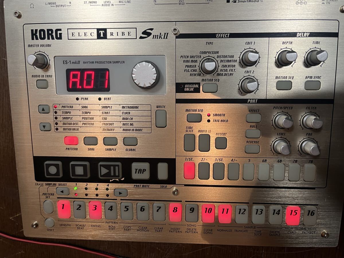 【音出し確認済】KORG ELECTRIBE S mk2 (ES-1 mk2) サンプラー リズムマシン 本体のみ拍卖