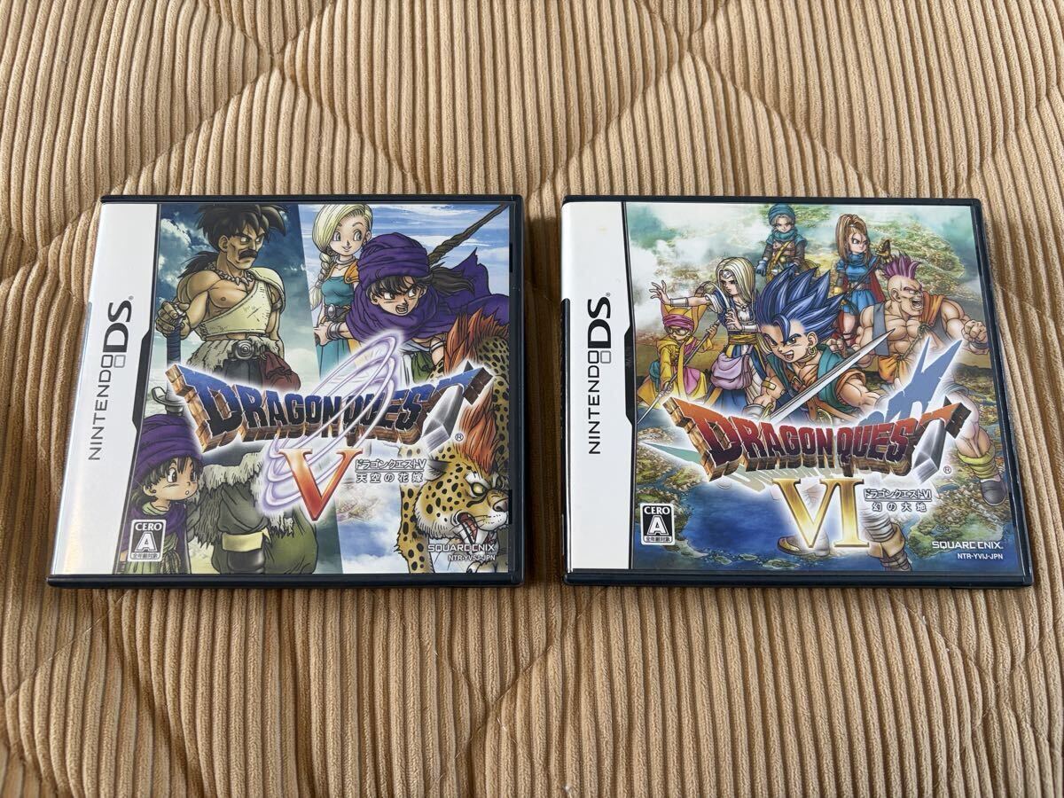 ニンテンドーDS ドラゴンクエストV ドラゴンクエスⅥ 2本セット 【送料無料】拍卖